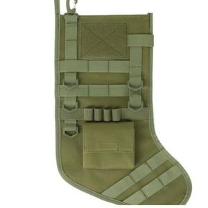 New!  OD green olive tactical stocking